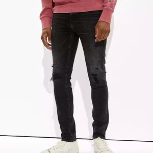American Eagle Men’s Next Level Flex Slim Fit Distressed Jeans